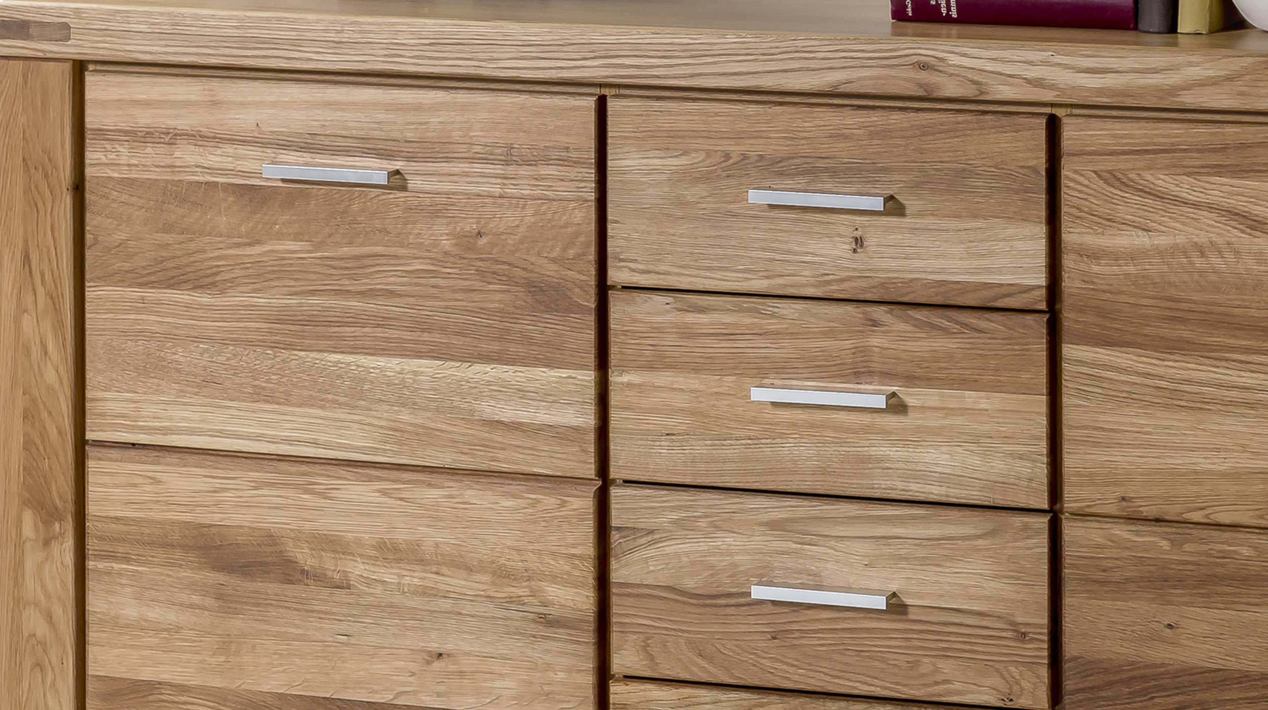 Sideboard Wildeiche teilmassiv geölt 159 cm - FREYJA
