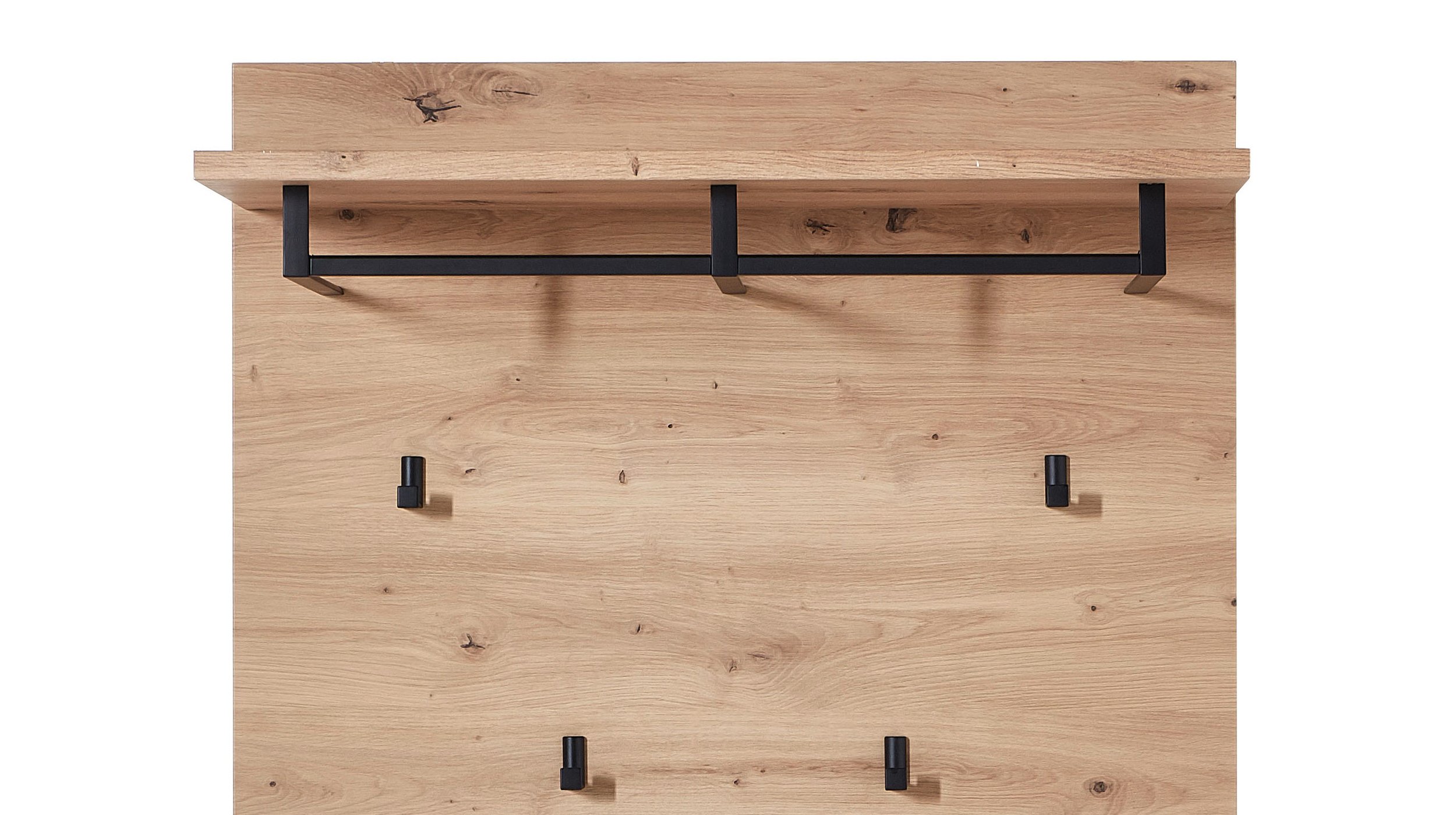 Wandgarderobe Paneel Artisan Eiche 80 x 118 cm - MEMPHIS