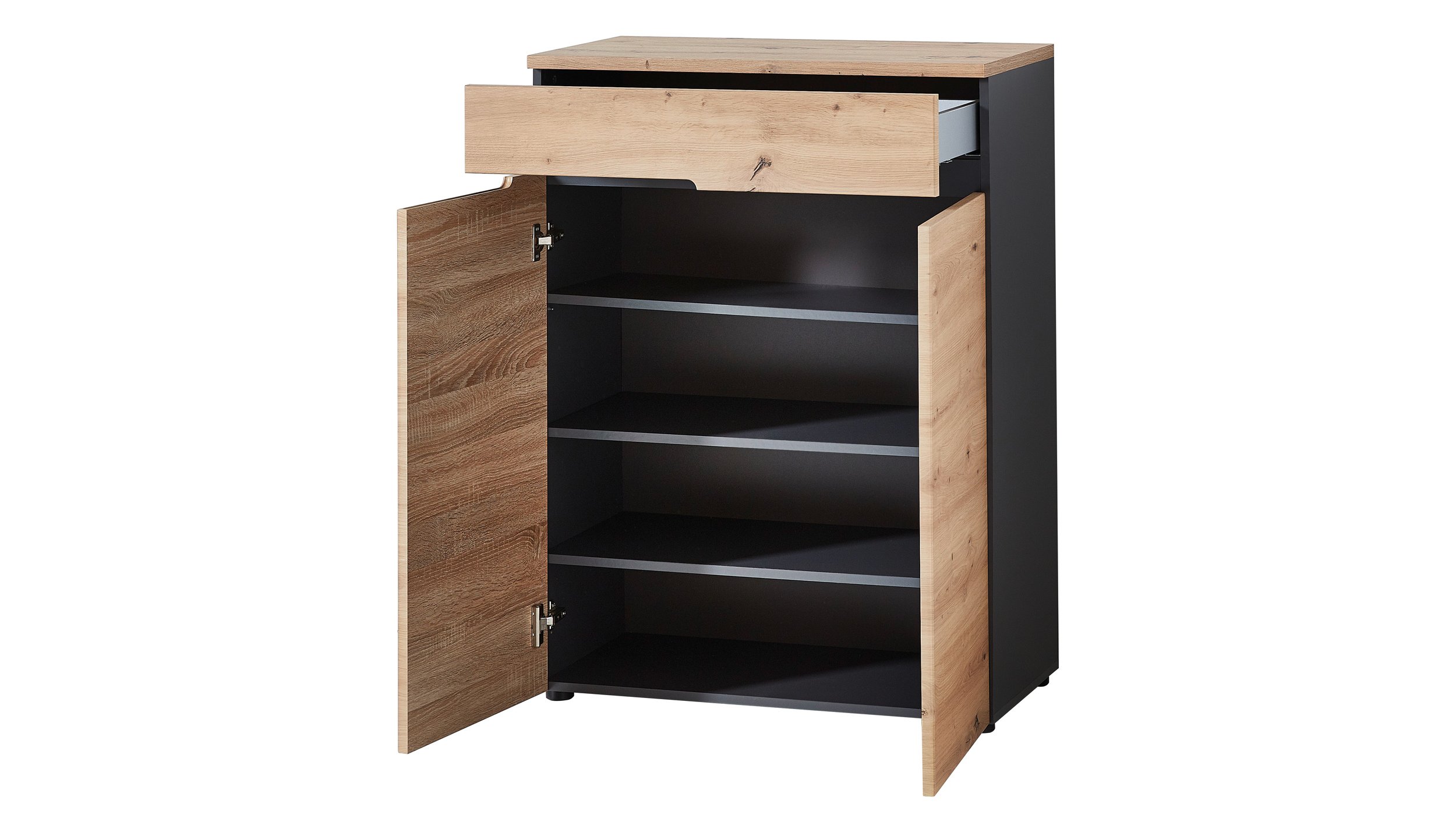 Schuhschrank Artisan Eiche 80 x 107 cm - MEMPHIS