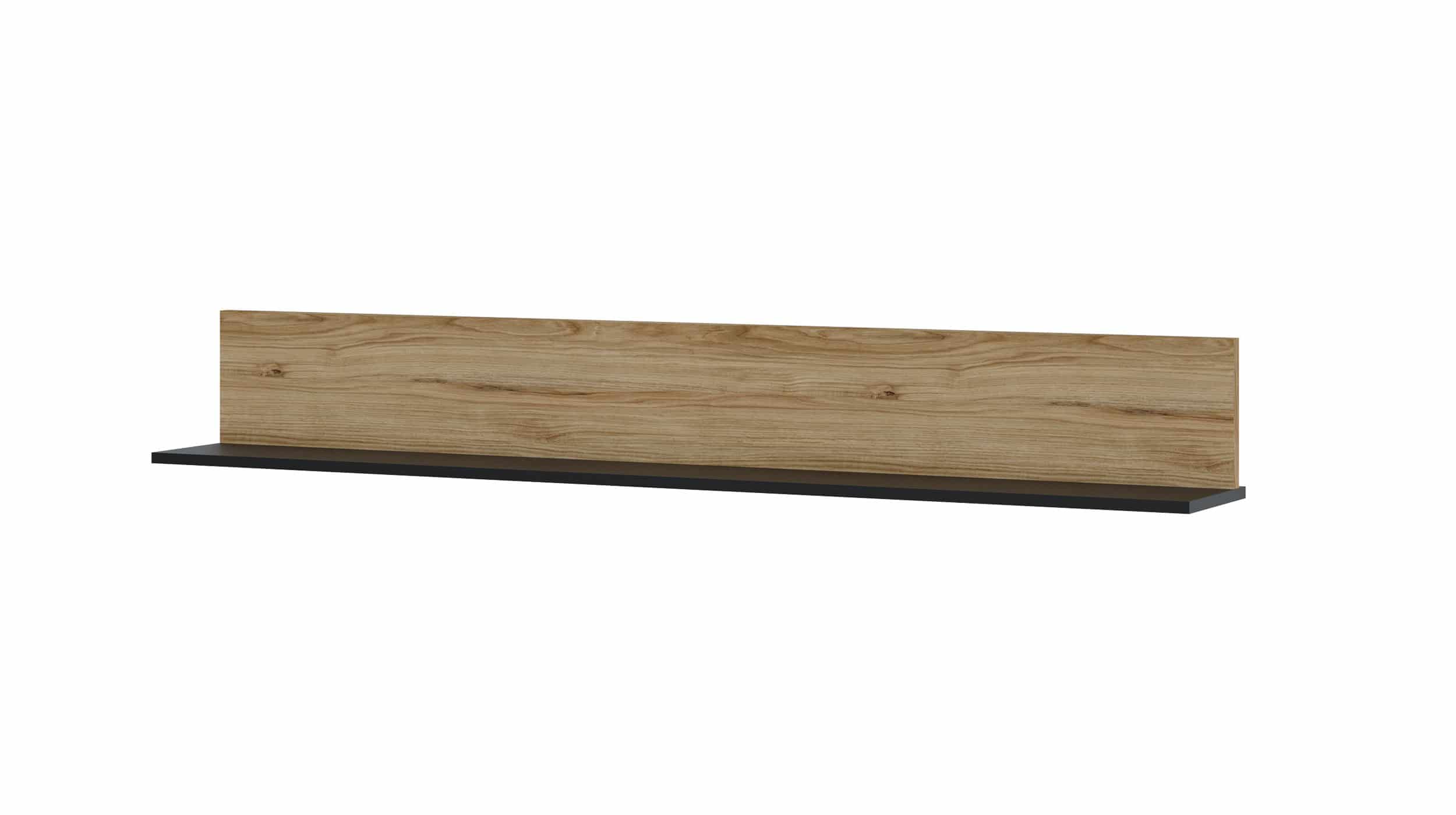 Wandboard alpinweiß - Catania Eiche 160 cm - NOVENA