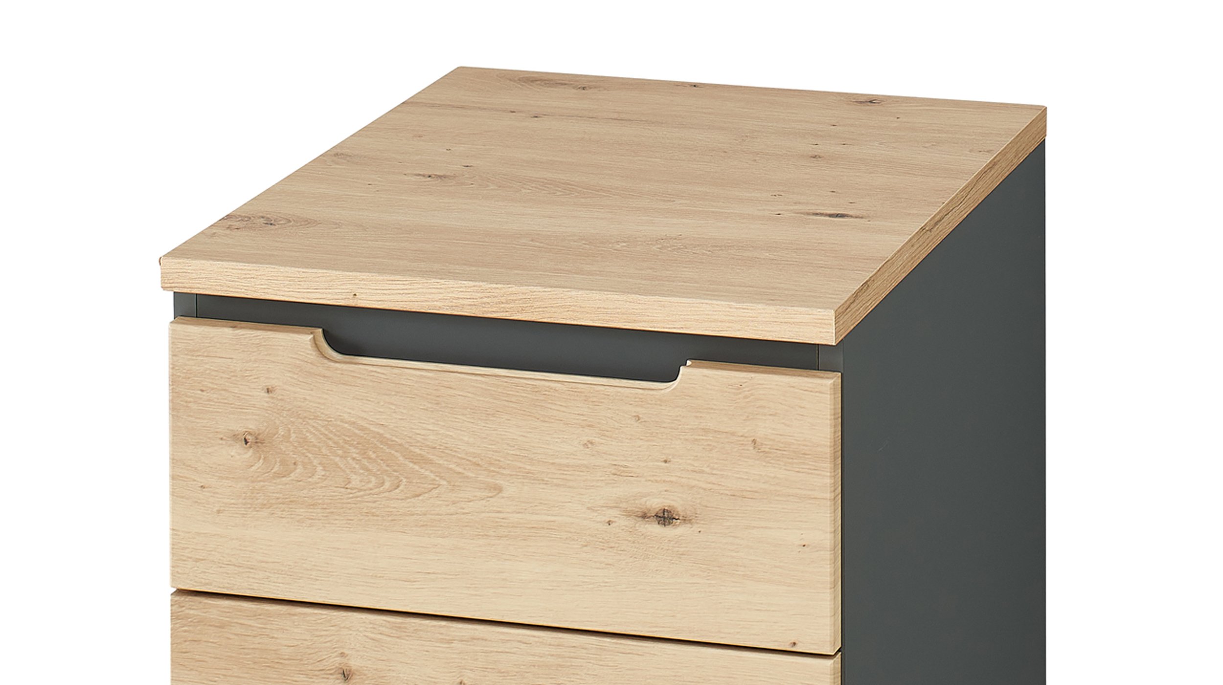 Rollcontainer Artisan Eiche 45 x 66 cm - MEMPHIS