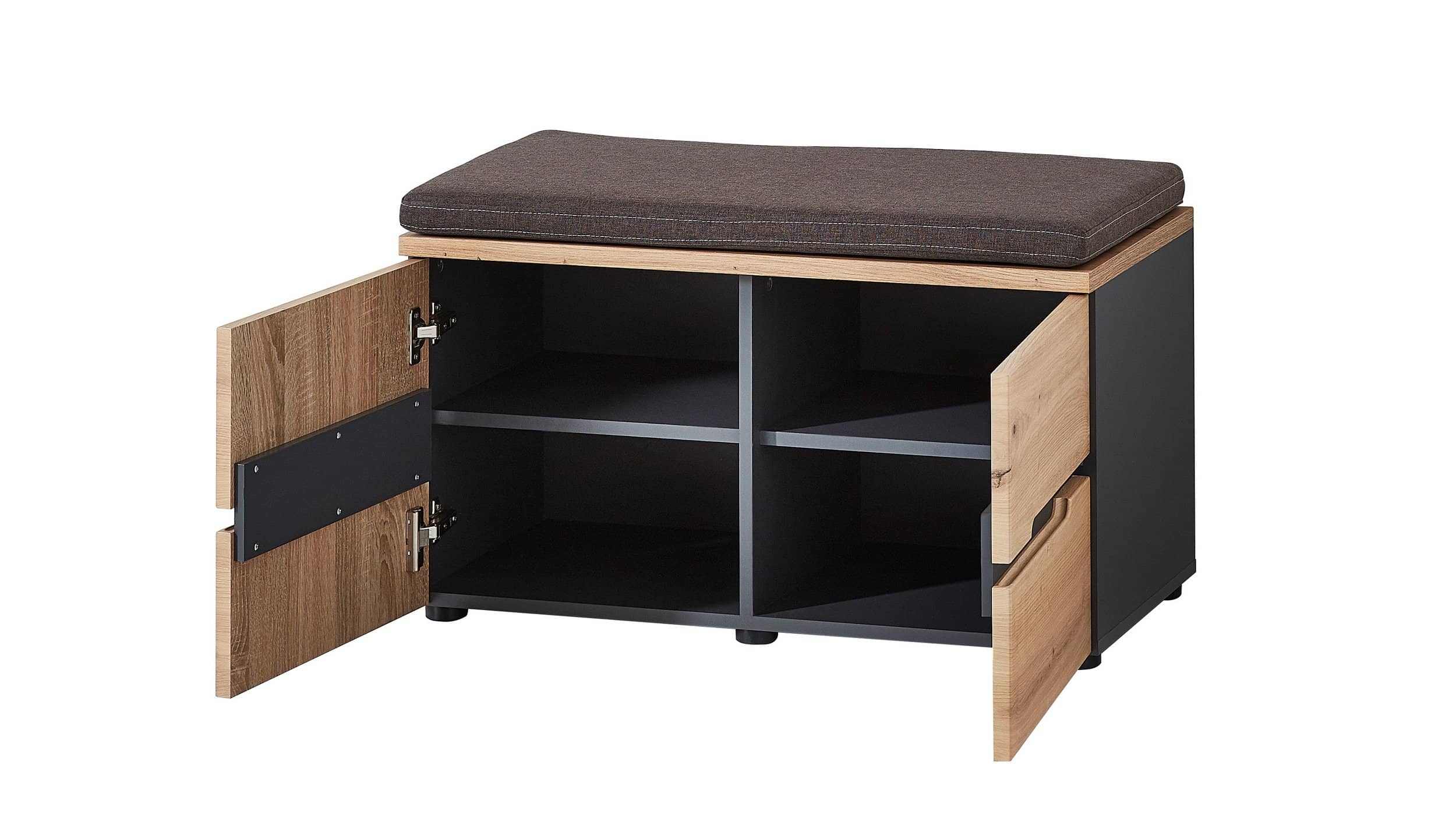 Garderobenbank Artisan Eiche 80 x 49 cm - MEMPHIS