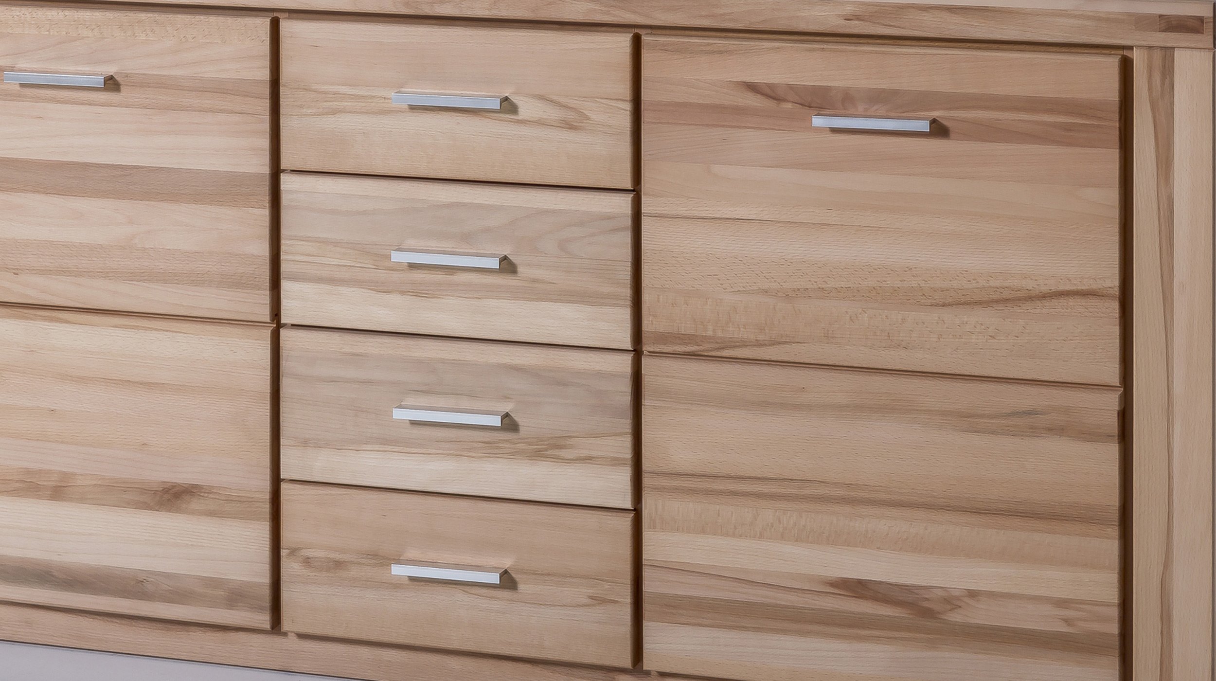 Sideboard Kernbuche teilmassiv geölt 159 cm - FREYJA