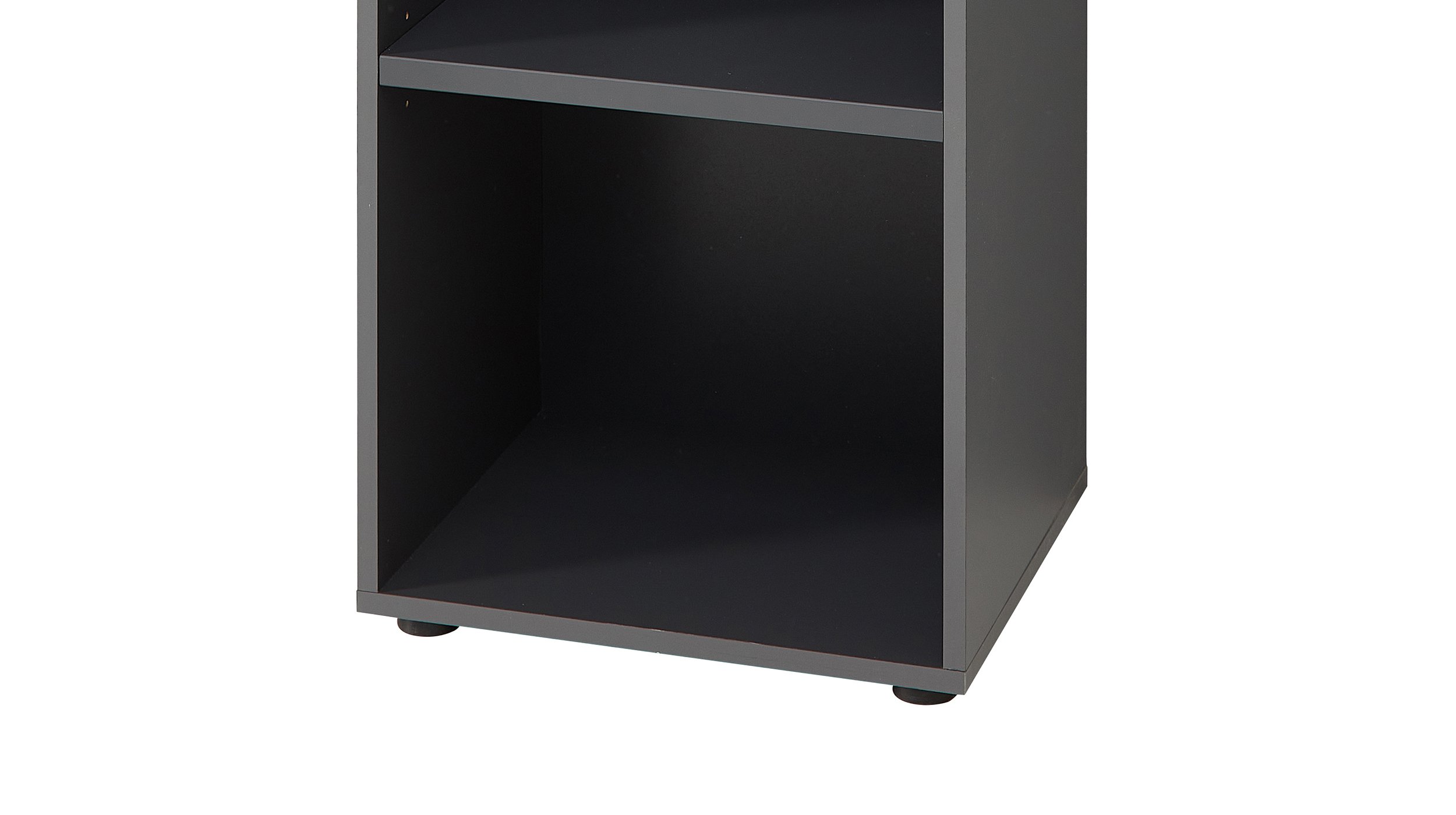 Büroregal graphit - Artisan Eiche 45 x 122 cm - MEMPHIS