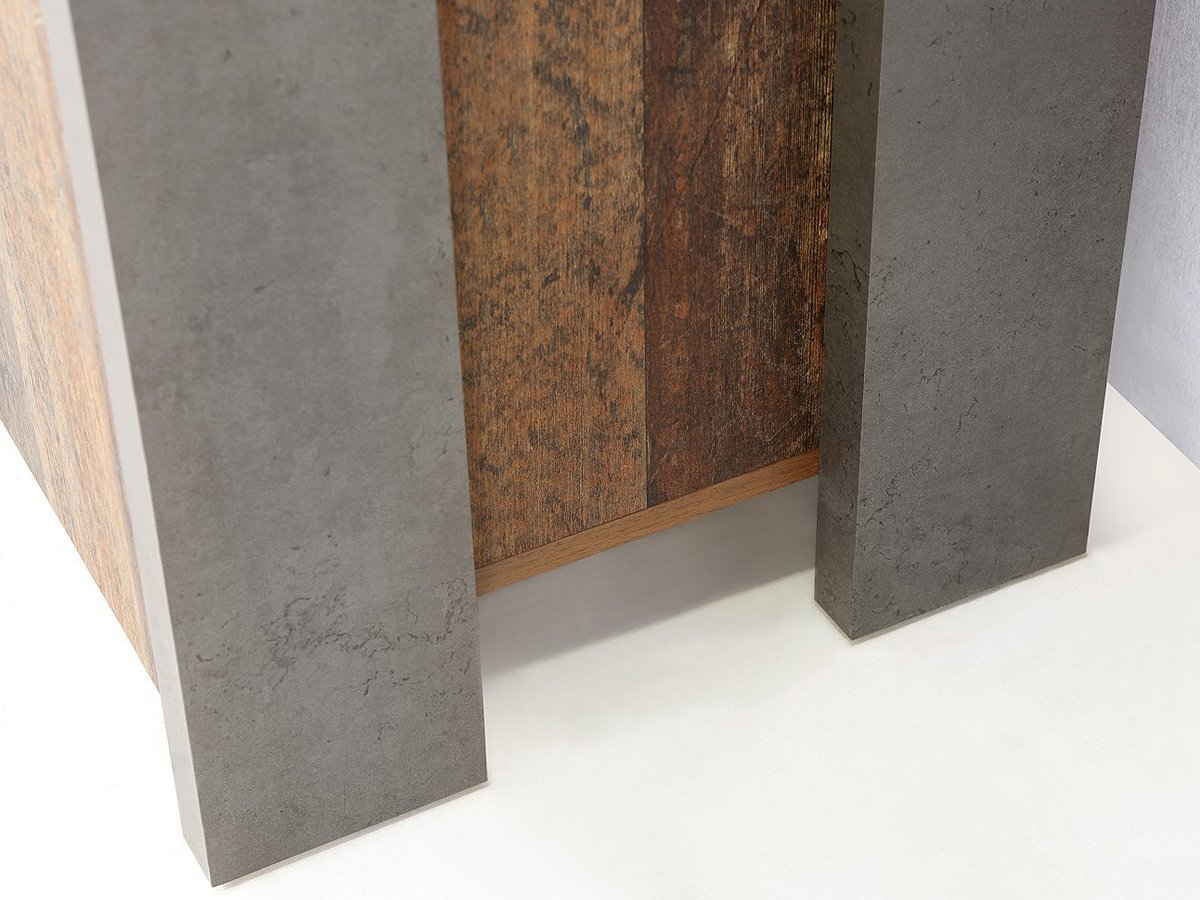 Kommode Old Wood Vintage - Betonoptik 156 cm - CLIF