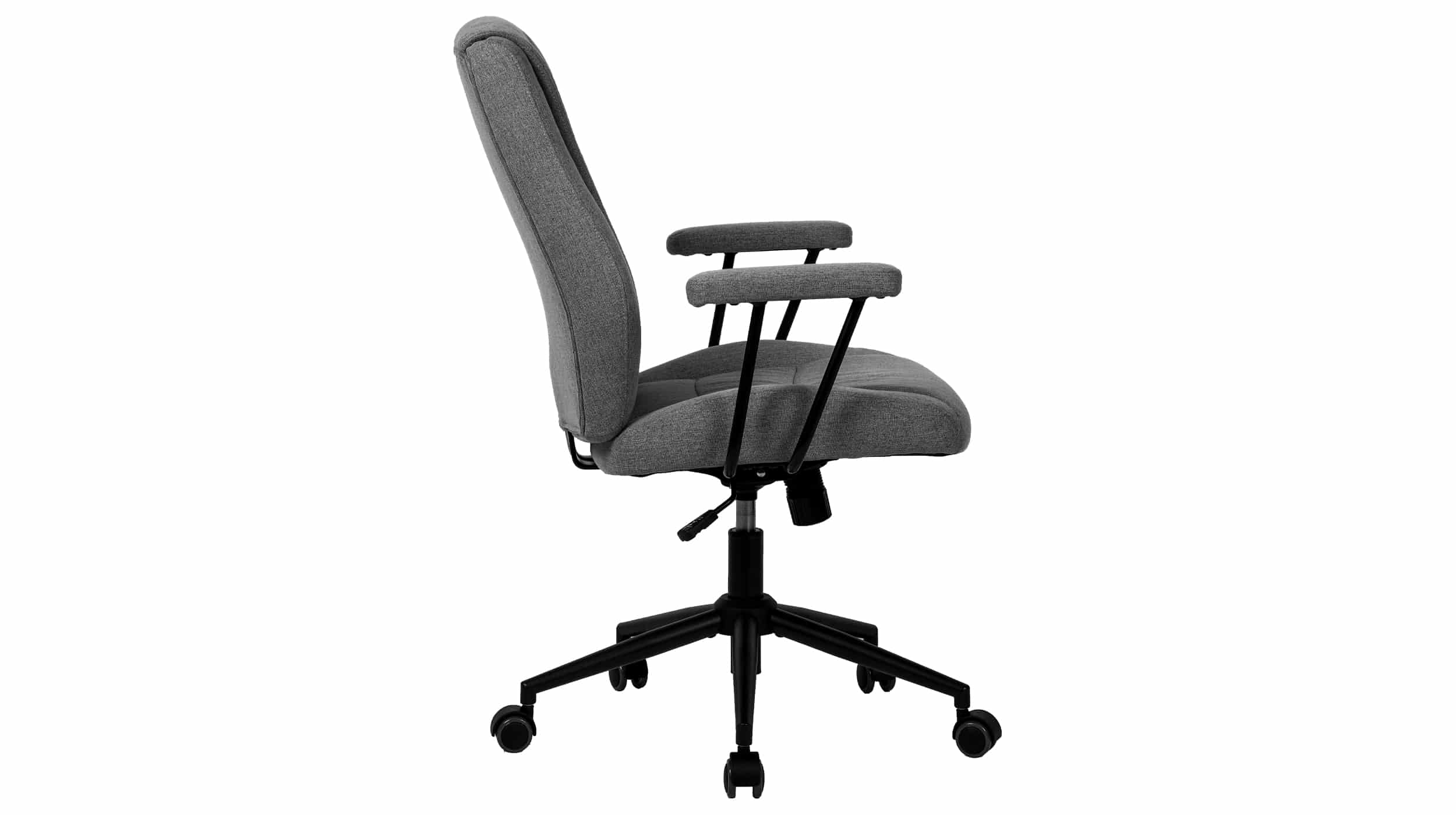 Chefsessel Bürostuhl - Wippfunktion - dunkelgrau - CASPAR