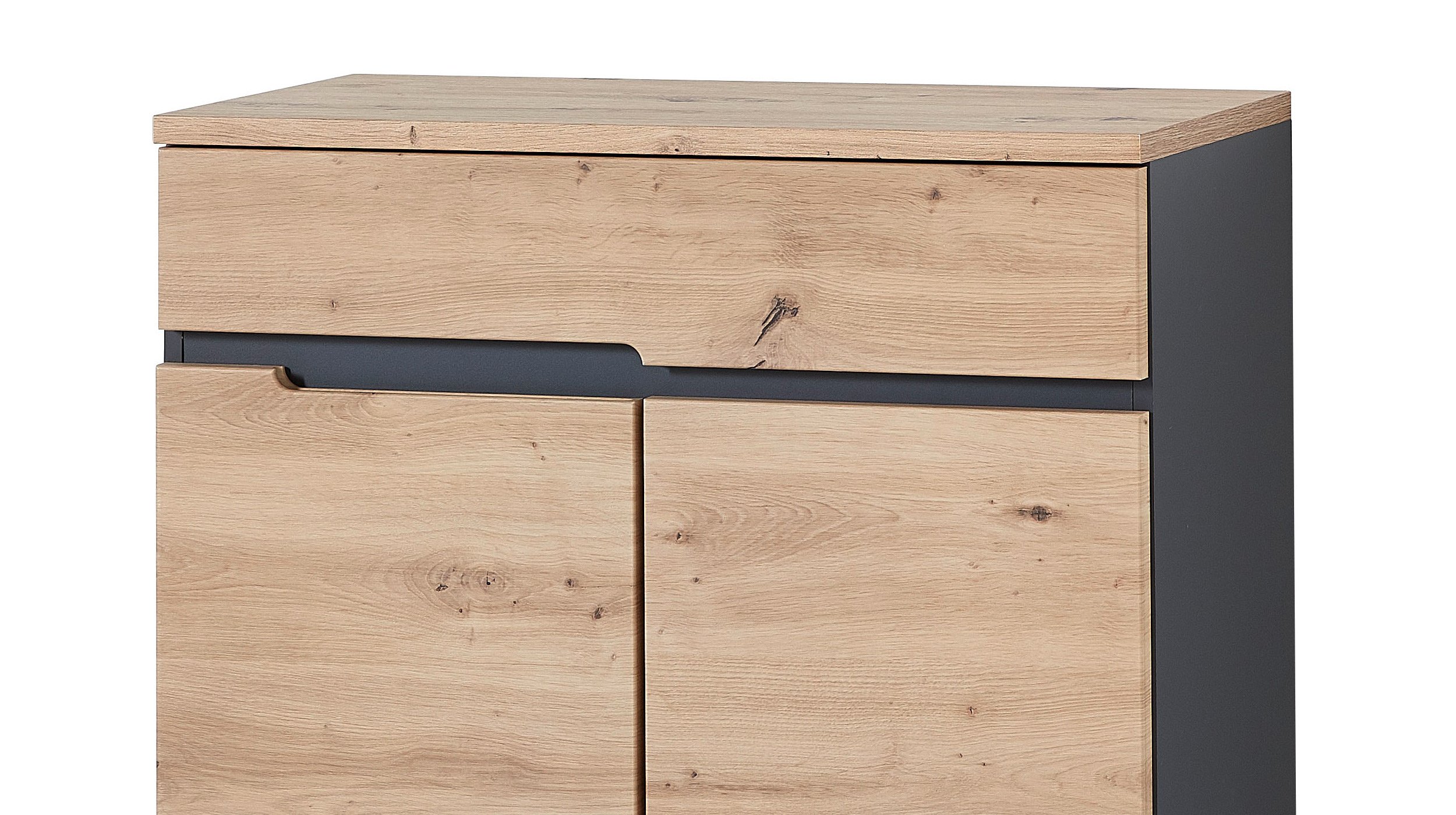 Schuhschrank Artisan Eiche 80 x 107 cm - MEMPHIS