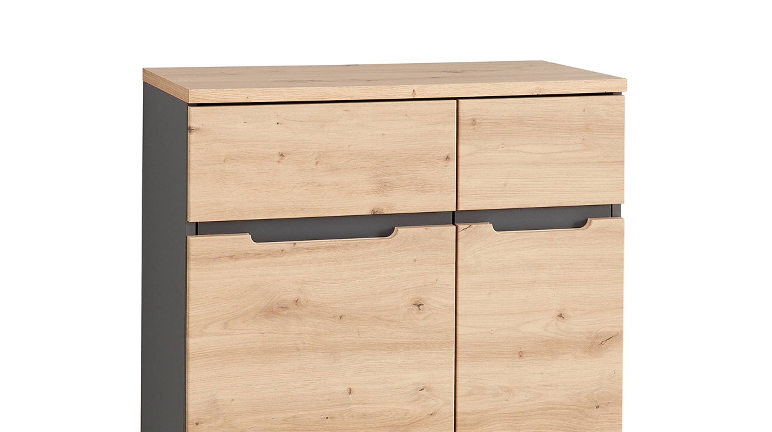 Mehrzweckschrank Artisan Eiche 75 x 122 cm - MEMPHIS